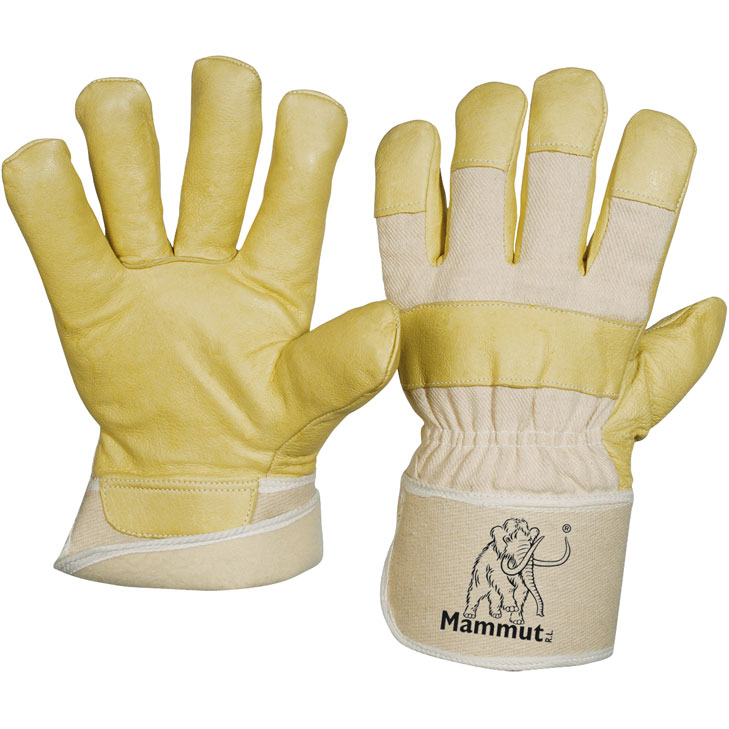 4041095111635 - Schweinsnarbenleder-Handschuhe Mammut Winter EN 388 Kat II Gr