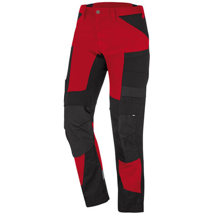 4030646388701 - Bundhose elastisch Leo 122110 Gr 28 rot schwarz - rot schwarz - FHB