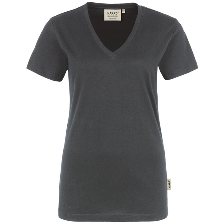 4045981128097 - Women-V-Shirt Classic Single Jersey 100% Baumwolle 160 g m²