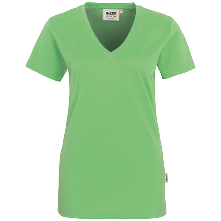 4045981089824 - Women-V-Shirt Classic Single Jersey 100% Baumwolle 160 g m²