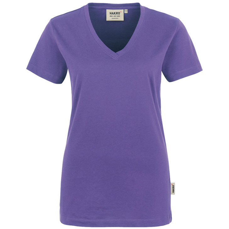 4045981057632 - Women-V-Shirt Classic Single Jersey 100% Baumwolle 160 g m²