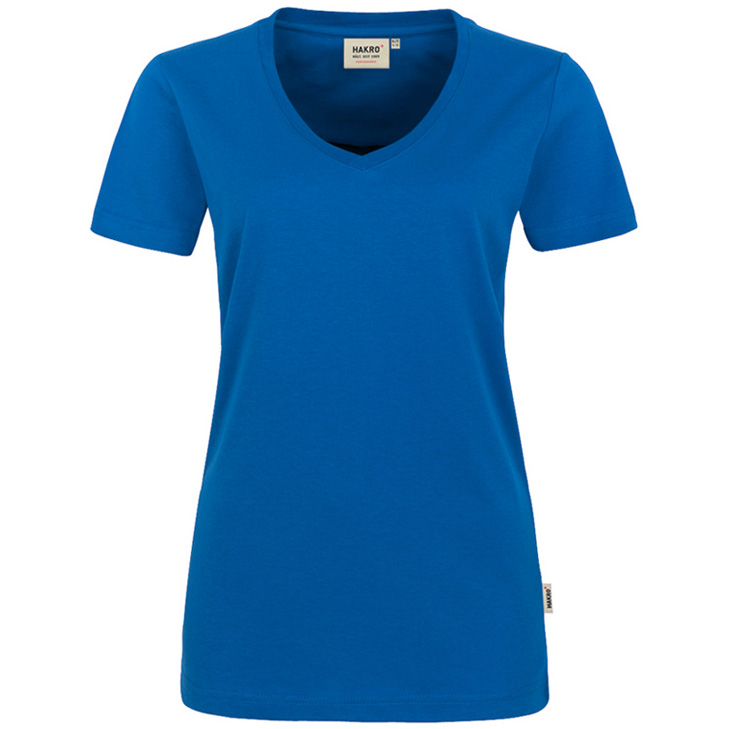 4045981068454 - Women-V-Shirt Performance Single Jersey 50% Baumwolle   50% Pol