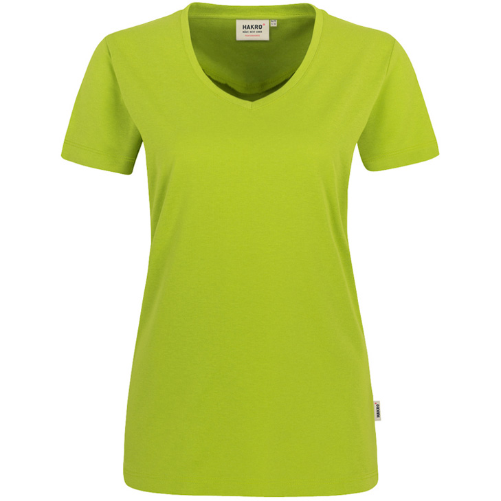 4045981069161 - Women-V-Shirt Performance Single Jersey 50% Baumwolle   50% Pol