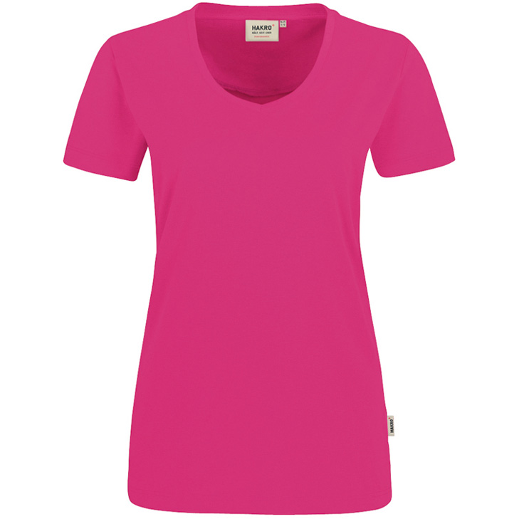 4045981124648 - Women-V-Shirt Performance Single Jersey 50% Baumwolle   50% Pol