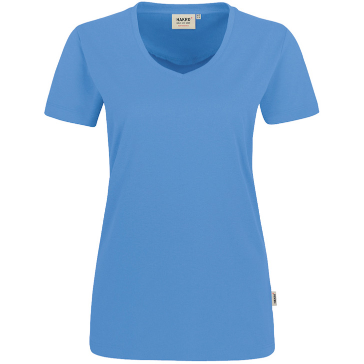 4045981092411 - Women-V-Shirt Performance Single Jersey 50% Baumwolle   50% Pol