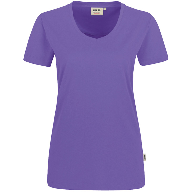 4045981124549 - Women-V-Shirt Performance Single Jersey 50% Baumwolle   50% Pol