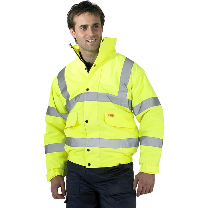 5030566107870 - Warnschutz-Pilotenjacke EN471 Kl3 EN343 3 1 300D PES-Oxford-Nyl