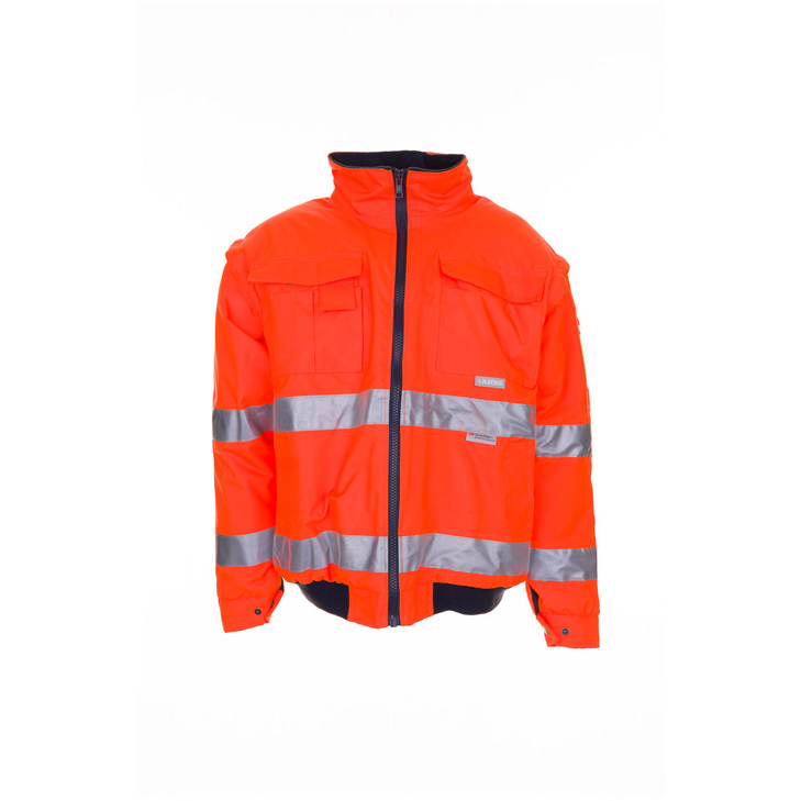 4030913018720 - Warnschutz-Pilotenjacke 100% Polyester wasserdicht winddicht