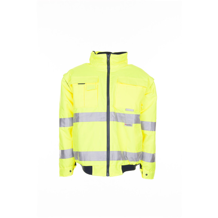 4030913880907 - Warnschutz-Pilotenjacke 100% Polyester wasserdicht winddicht