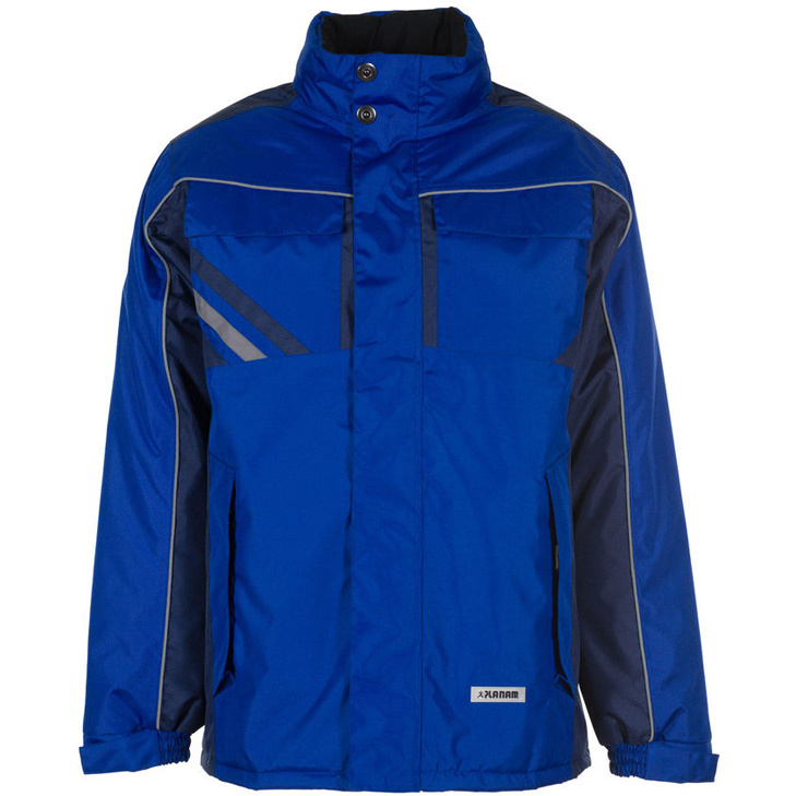 4030913946610 - Planam - Winterjacke Highline kornblumenblau marine zink Größe xs - blau