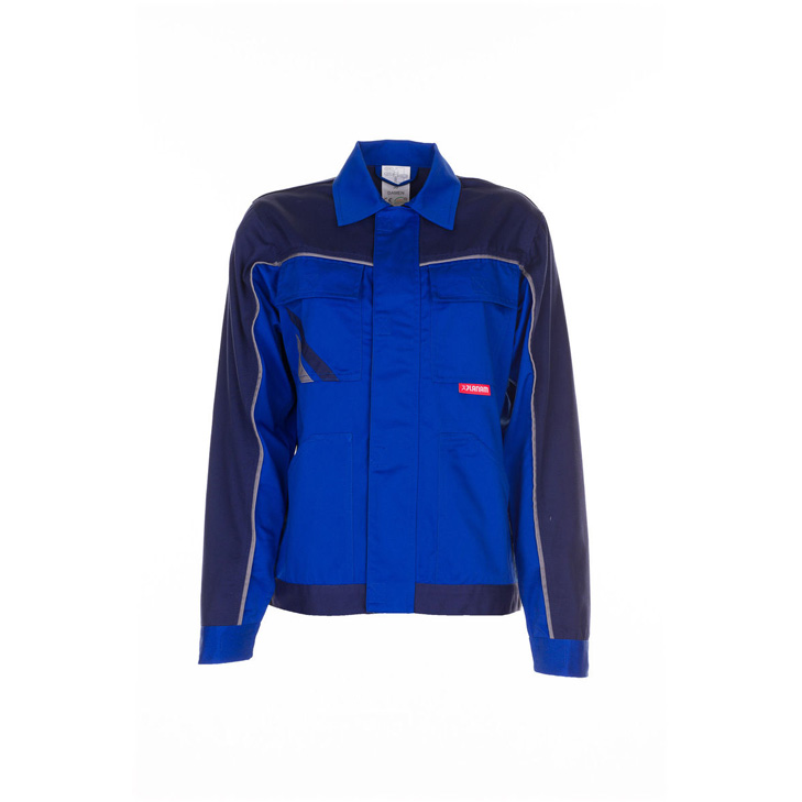 4030913940779 - Planam - Damen Bundjacke Highline kornblumenblau marine zink Größe 52 - blau