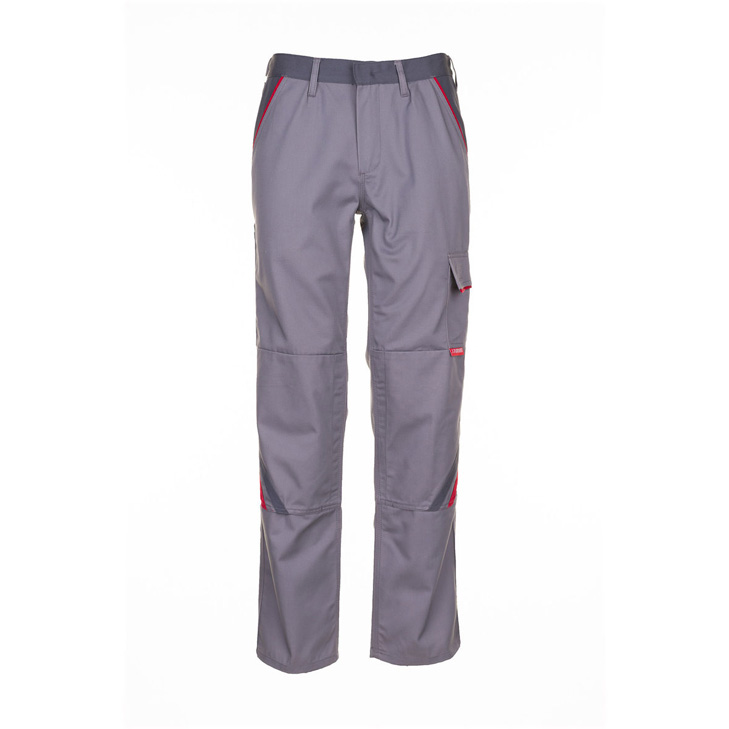 4030913067261 - Arbeitshose Bundhose Highline 2321 zink schiefer rot Gr 56 - Planam