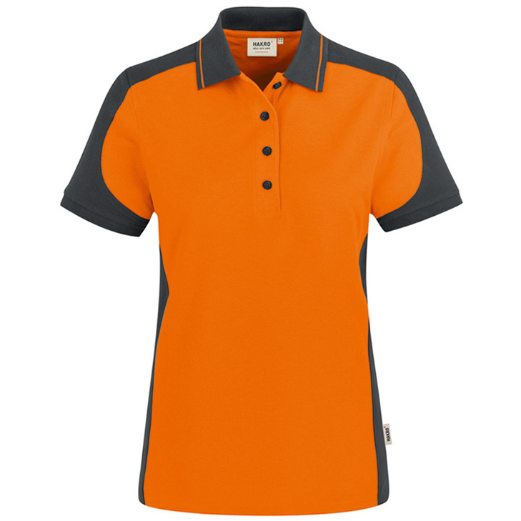 4045981094606 - Women Poloshirt Contrast Performance 50% Baumwolle   50% Polyes