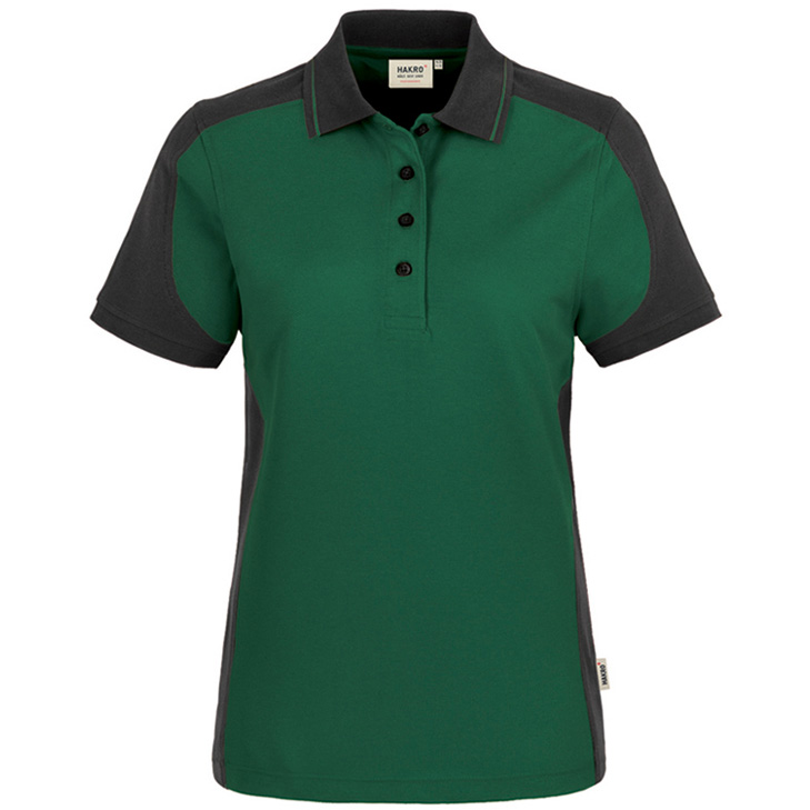 4045981135057 - Women Poloshirt Contrast Performance 50% Baumwolle   50% Polyes