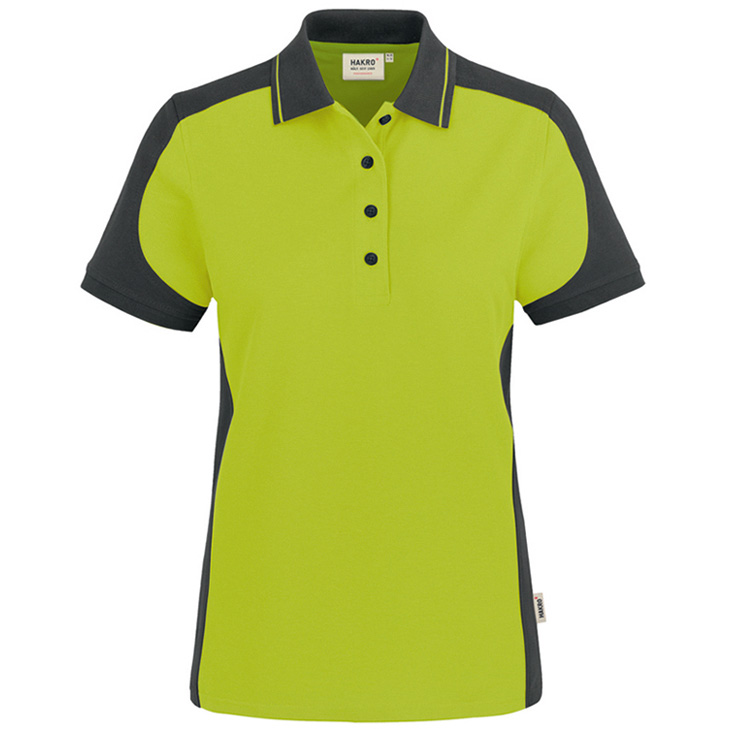 4045981092749 - Women Poloshirt Contrast Performance 50% Baumwolle   50% Polyes