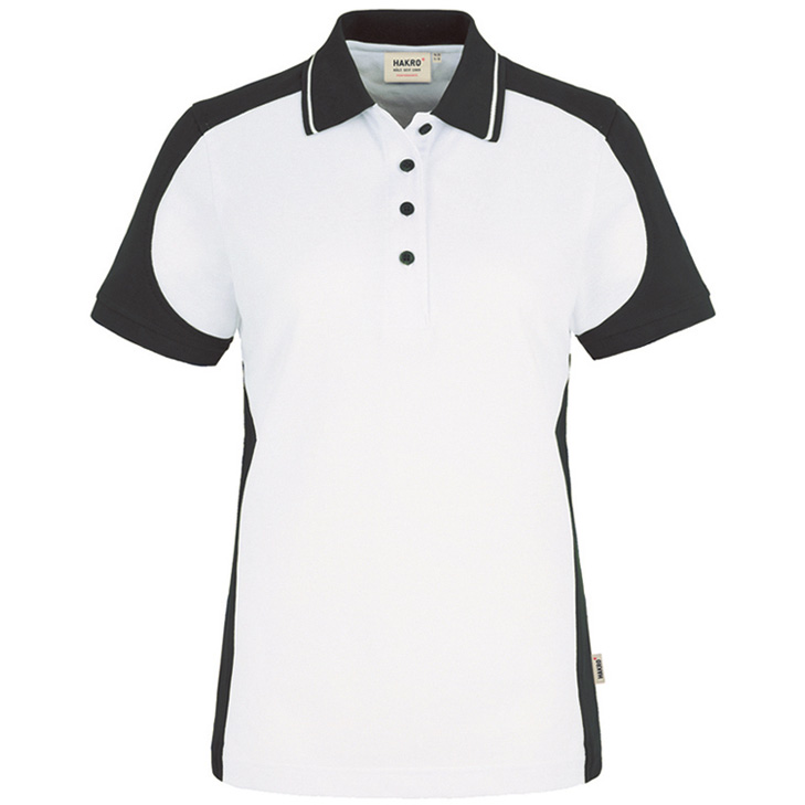 4045981087035 - Women Poloshirt Contrast Performance 50% Baumwolle   50% Polyes