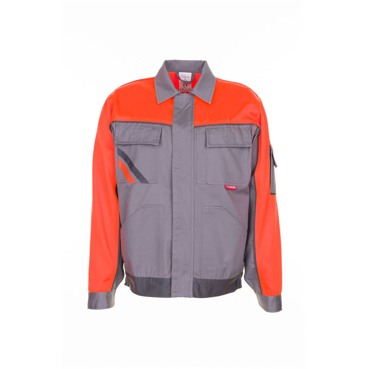 4030913875446 - Planam - V1 Bundjacke Visline zink orange schiefer Größe 42 - braun