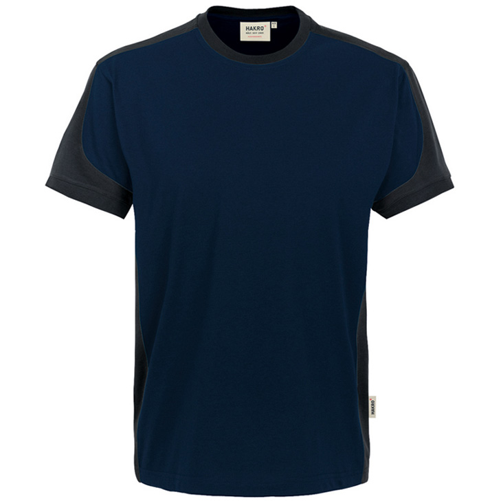 4045981087837 - T-Shirt Contrast Performance 50% Baumwolle   50% Polyester 160