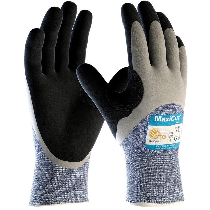 4031301047629 - Schnittschutz-Strickhandschuhe 34-505 " MaxiCut® Oil"  3 