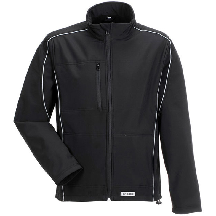 4030913908854 - Planam - Twilight Softshelljacke Outdoor schwarz Größe m - schwarz