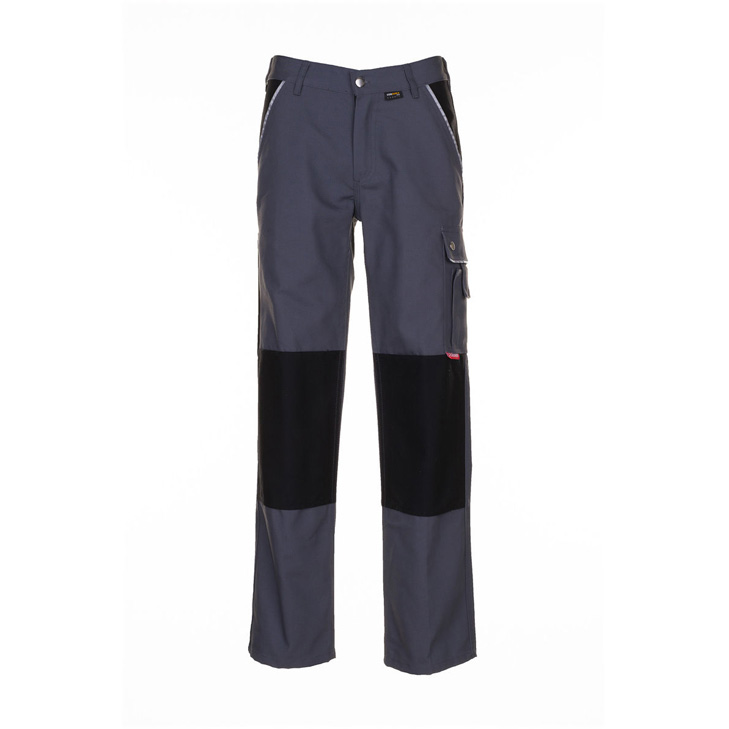 4030913039671 - Planam - Bundhose Canvas 320 Größe 60 grau   schwarz - 2123060