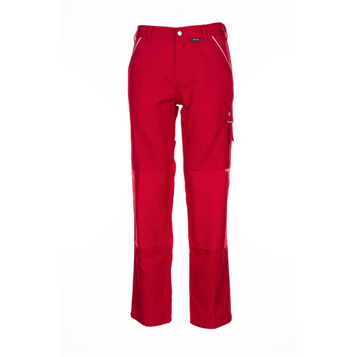 4030913054551 - Planam - Arbeitshose Bundhose Canvas 320 rot rot Größe 29 - rot