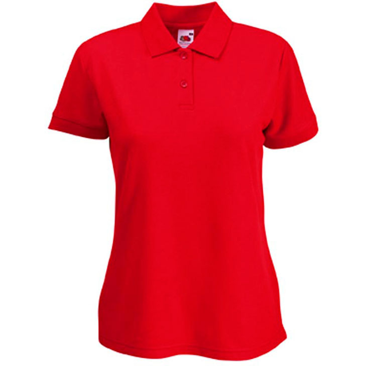 4250324281838 - Fruit of the Loom Polo Lady-Fit 65% Polyester   35% Baumwolle 180 g 