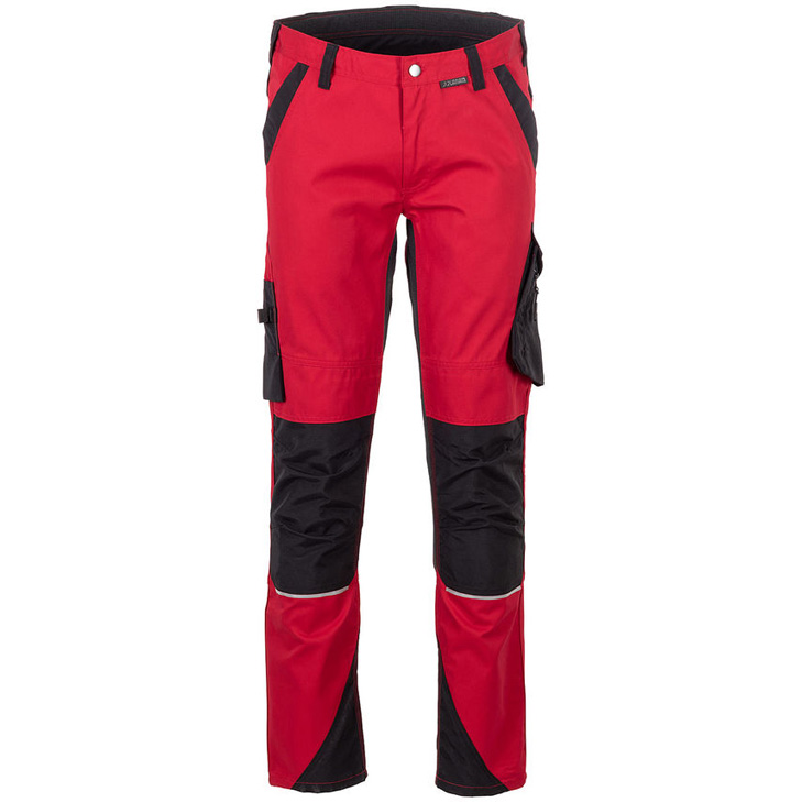 4030913961927 - Planam - Herren Bundhose Norit rot schwarz Größe 110 - rot