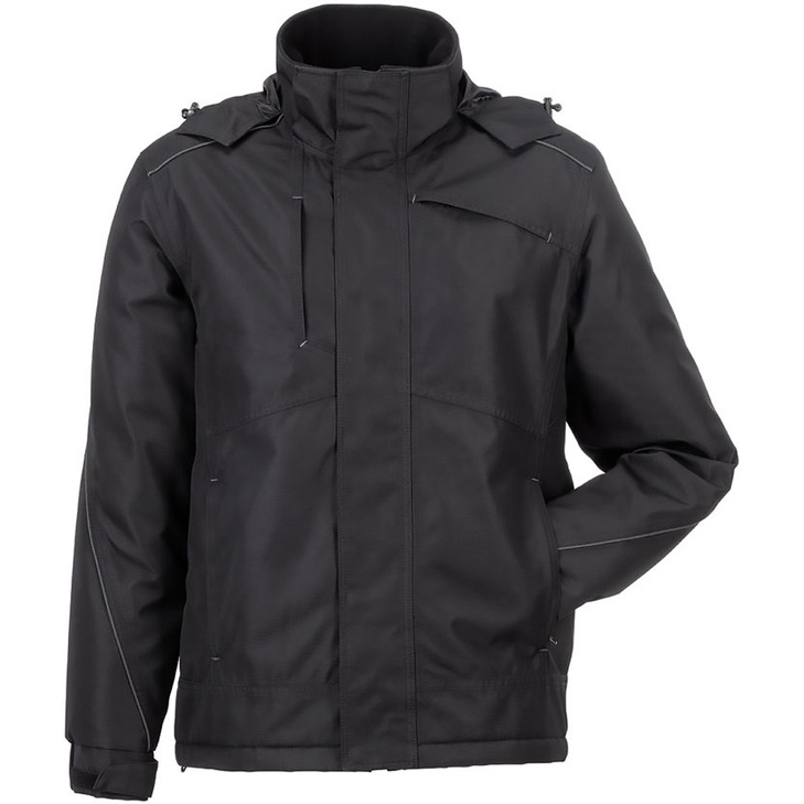 4030913964836 - Planam - Herren Winterjacke Norit schwarz Größe 4XL - schwarz