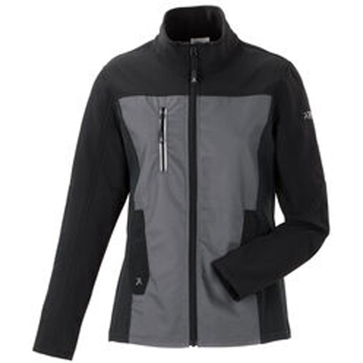 4030913971865 - Planam - Damen Hybridjacke Norit schiefer schwarz Größe 52 - grau