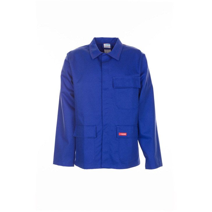 4030913702568 - Schweißer-Jacke 170 Gr 56 kornblau - kornblau - Planam