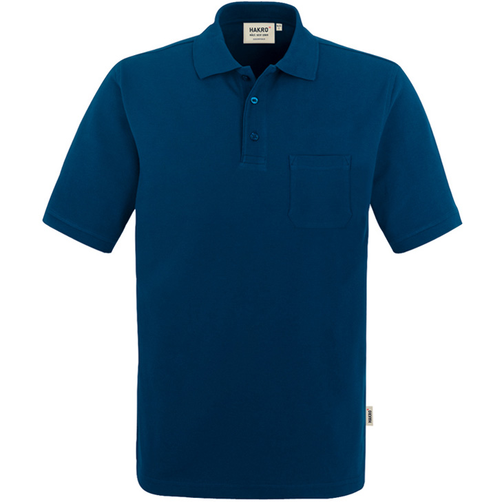 4045981006418 - Pocket-Poloshirt Top 100% Baumwolle 200 g m²