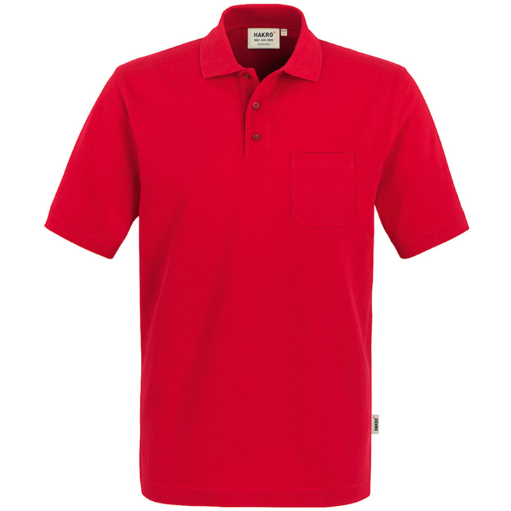 4045981006340 - Pocket-Poloshirt Top 100% Baumwolle 200 g m²