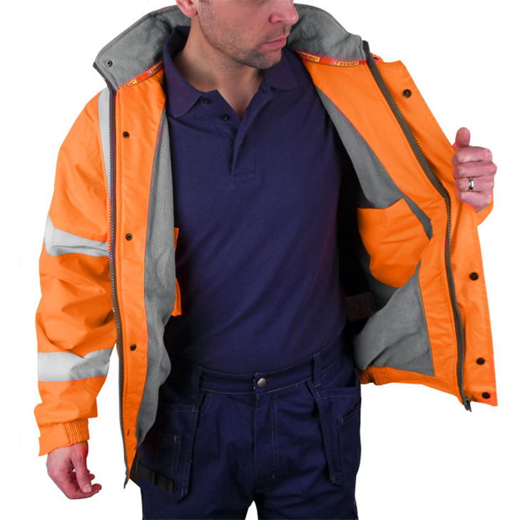 5030566247071 - Warnschutz-Pilotenjacke 100% Polyester mit PU-Beschichtung EN 2