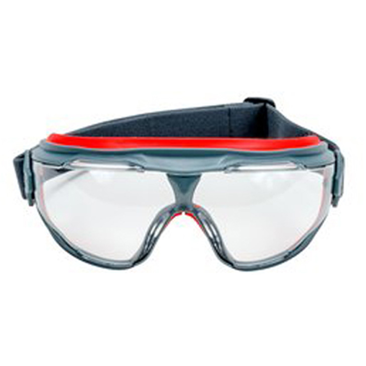 4054596033252 - - Vollsichtschutzbrille GoggleGear™ GG501V en 166 Rahmen grau Gläser klar Polycarbonat