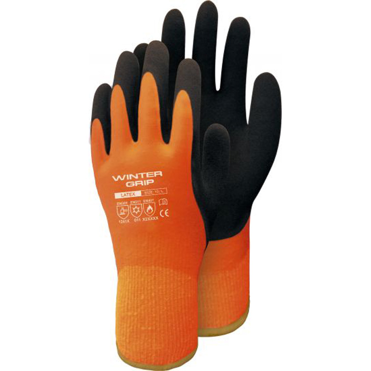 4003457131460 - WinterGrip HTR338 Winter-Handschuhe mit Latexbeschichtun