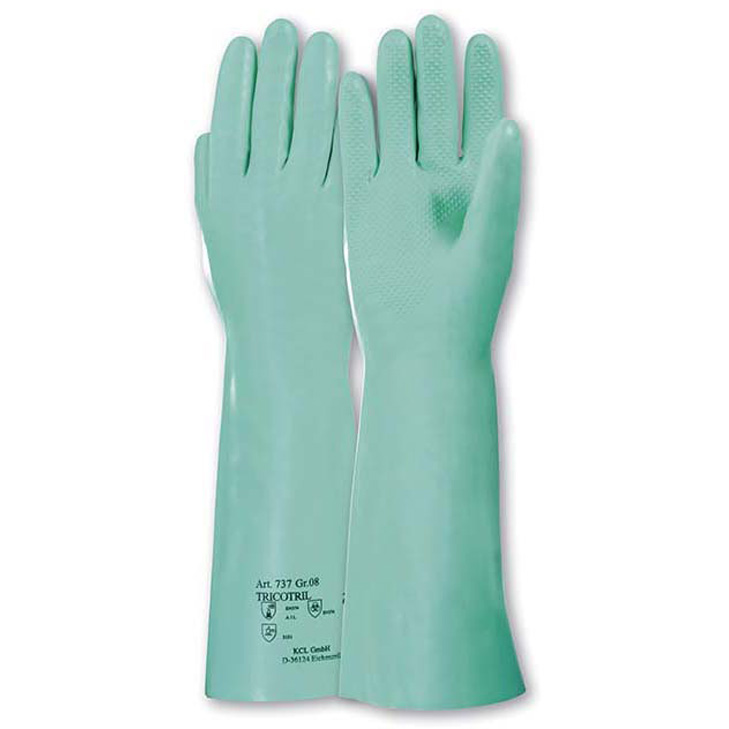 4008198773795 - Chemikalienschutz-Handschuhe Tricotril® 737 EN 388 EN 374 Kat 