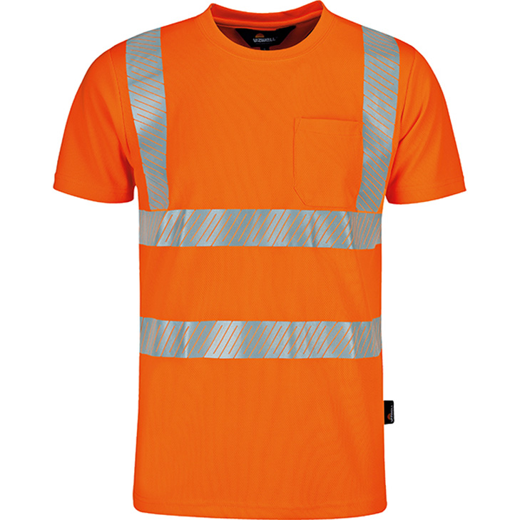 6933157041784 - Trizeratop - Arbeitsshirt Warnschutz-T-Shirt Orange Größe xxxxxl - orange